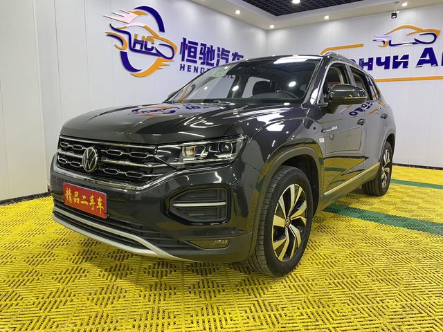 Volkswagen Tayron 2022, 1.4 л турбо, робот (DCT), передний, пробег 38 000 км — авто из Китая с пробегом