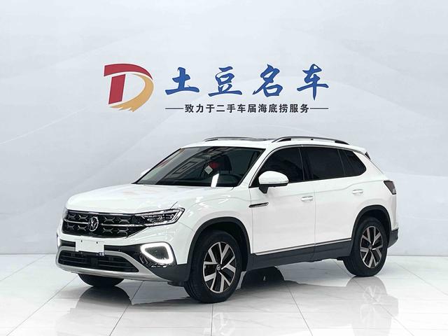 Volkswagen Tayron 2023, 1.4 л турбо, робот (DCT), передний, пробег 25 500 км — авто из Китая с пробегом