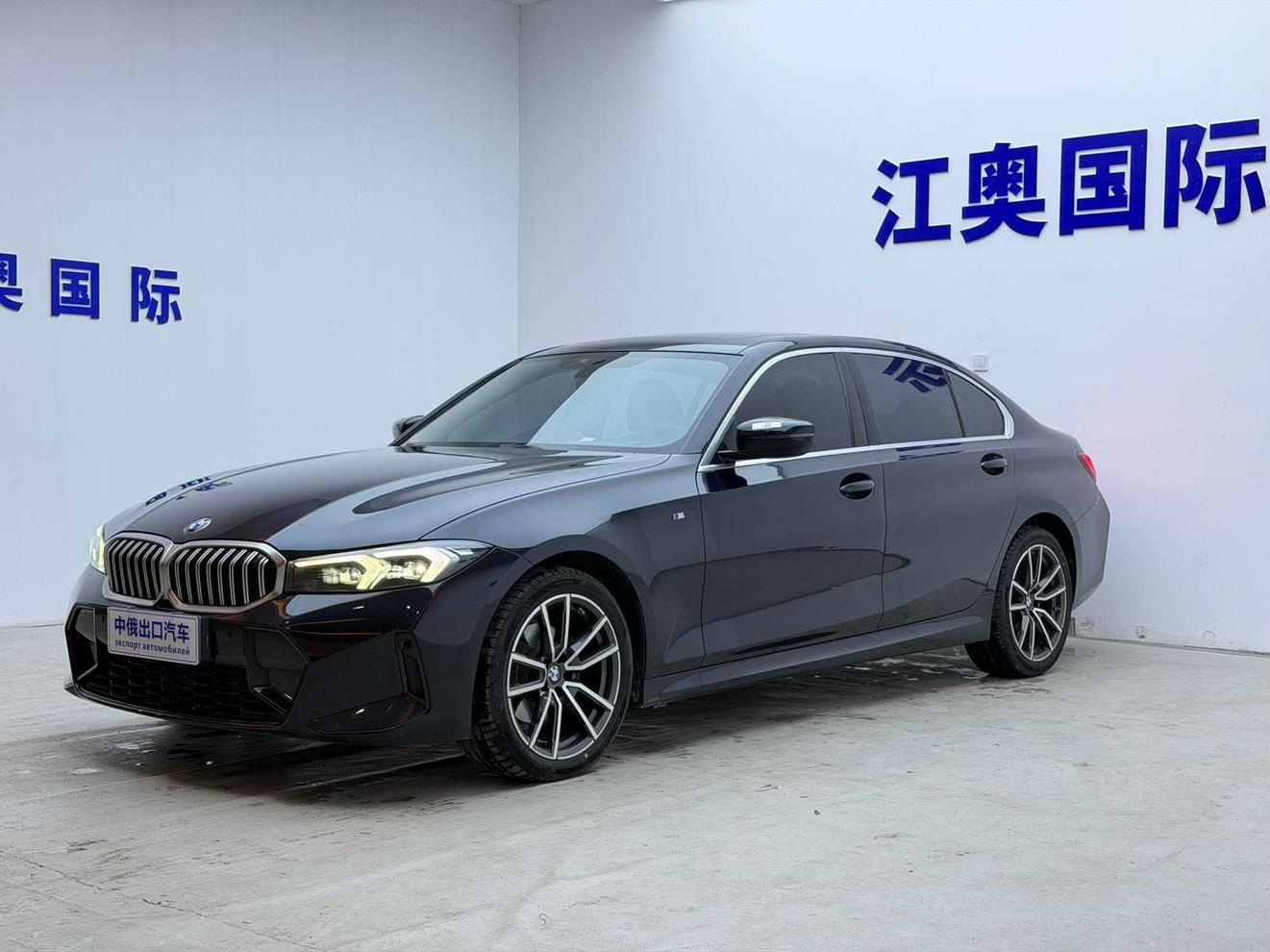 BMW 3 2023, 2 л турбо, автомат, задний, пробег 28 000 км — авто из Китая с пробегом
