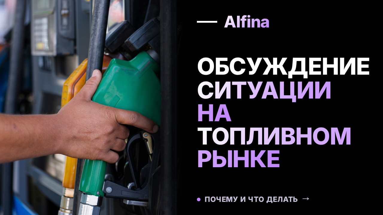 Александр Новак обсудил ситуацию на топливном рынке России