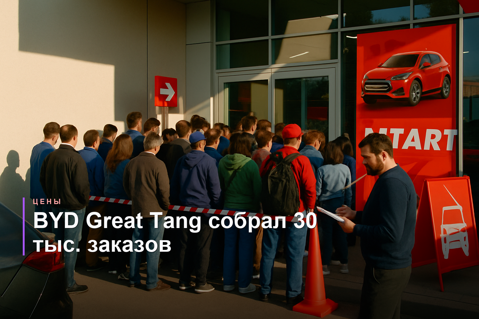 BYD Great Tang собрал более 30 тыс. предзаказов за 24 часа по цене от 438 тыс. ₽