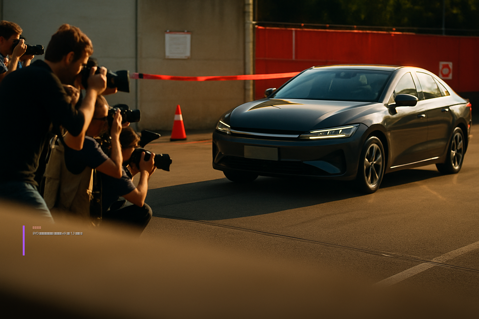 BYD представила седан Linghui e9 с быстрой зарядкой по цене от 1,3 млн ₽