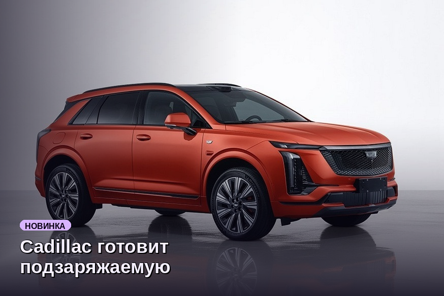 Cadillac готовит подзаряжаемую гибридную версию XT5 второго поколения