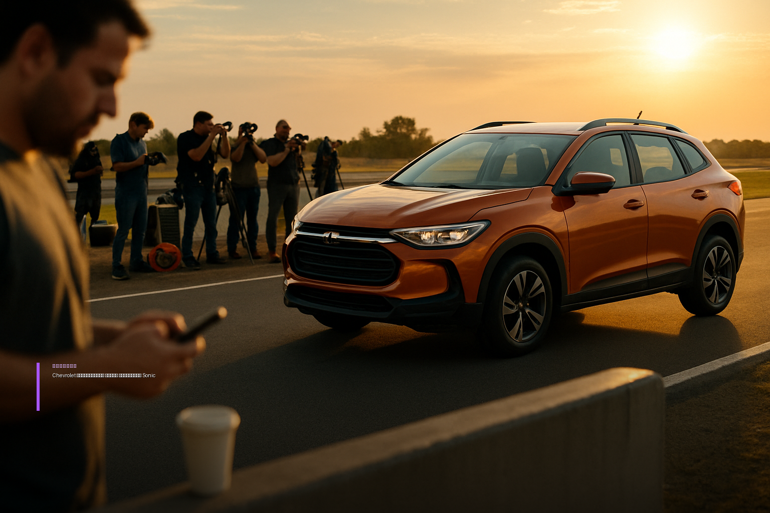 Chevrolet представила кроссовер Sonic на базе Onix с двумя версиями