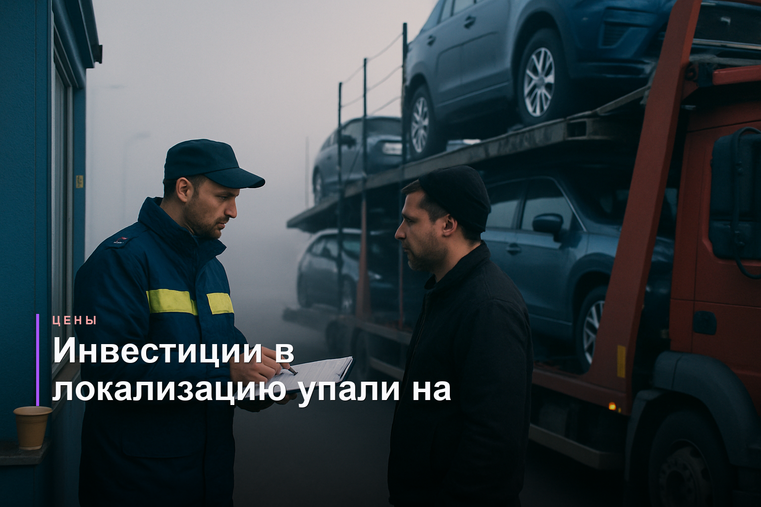 Кризис российского автопрома: утильсбор не решает проблемы отрасли
