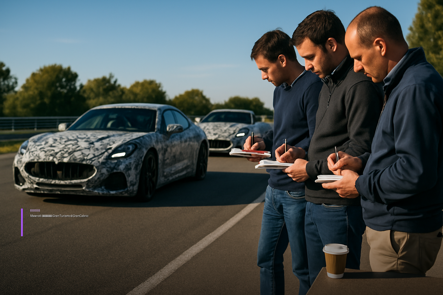 Maserati тестирует обновленные GranTurismo, GranCabrio и Grecale