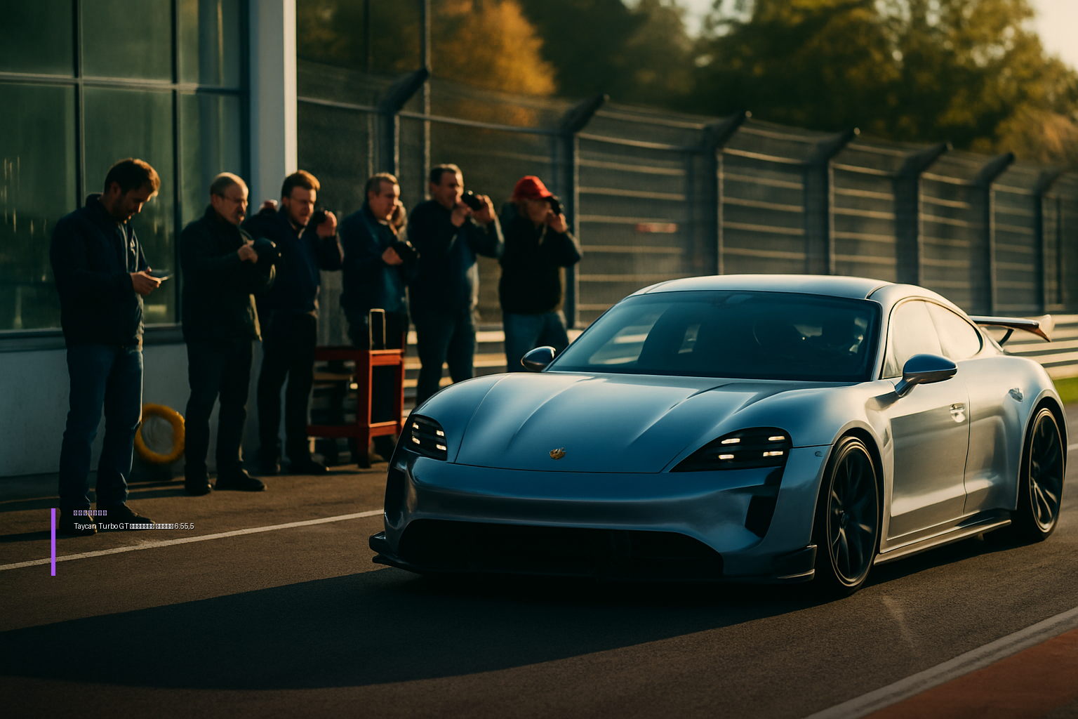 Porsche Taycan Turbo GT Manthey Kit установил рекорд Нюрбургринга за 6 минут 55,533 секунд