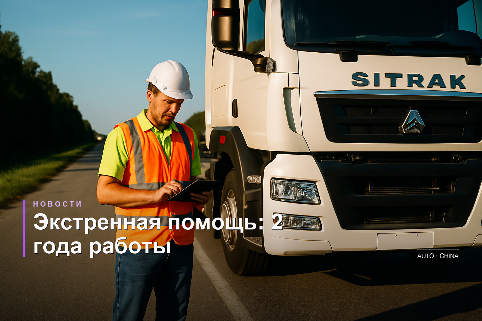 Служба поддержки владельцев Sitrak и Howo отметила два года работы в России