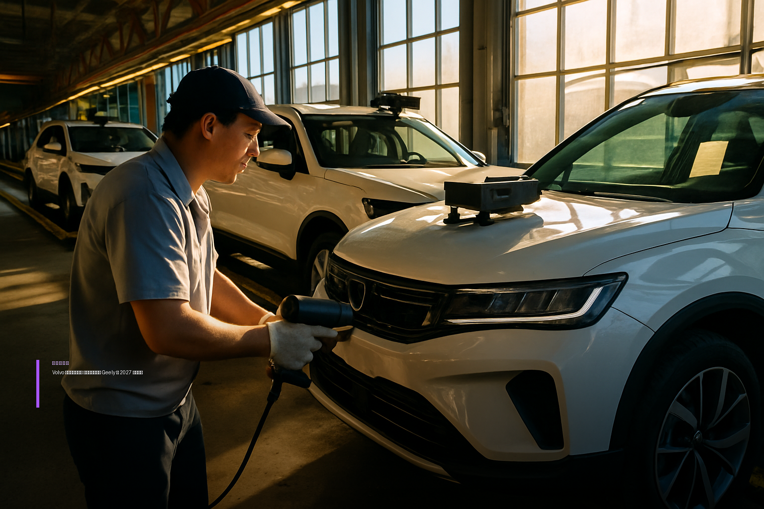 Volvo внедрит автономную систему Geely Qianli HaoHan G-ASD с 2027 года