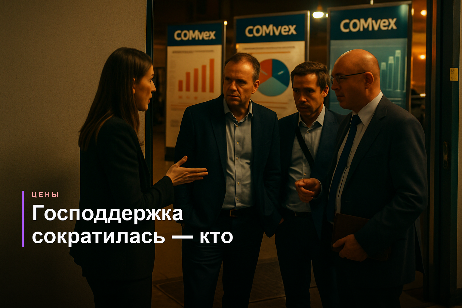 Выставка COMvex в Москве представит аналитику по господдержке коммерческого транспорта