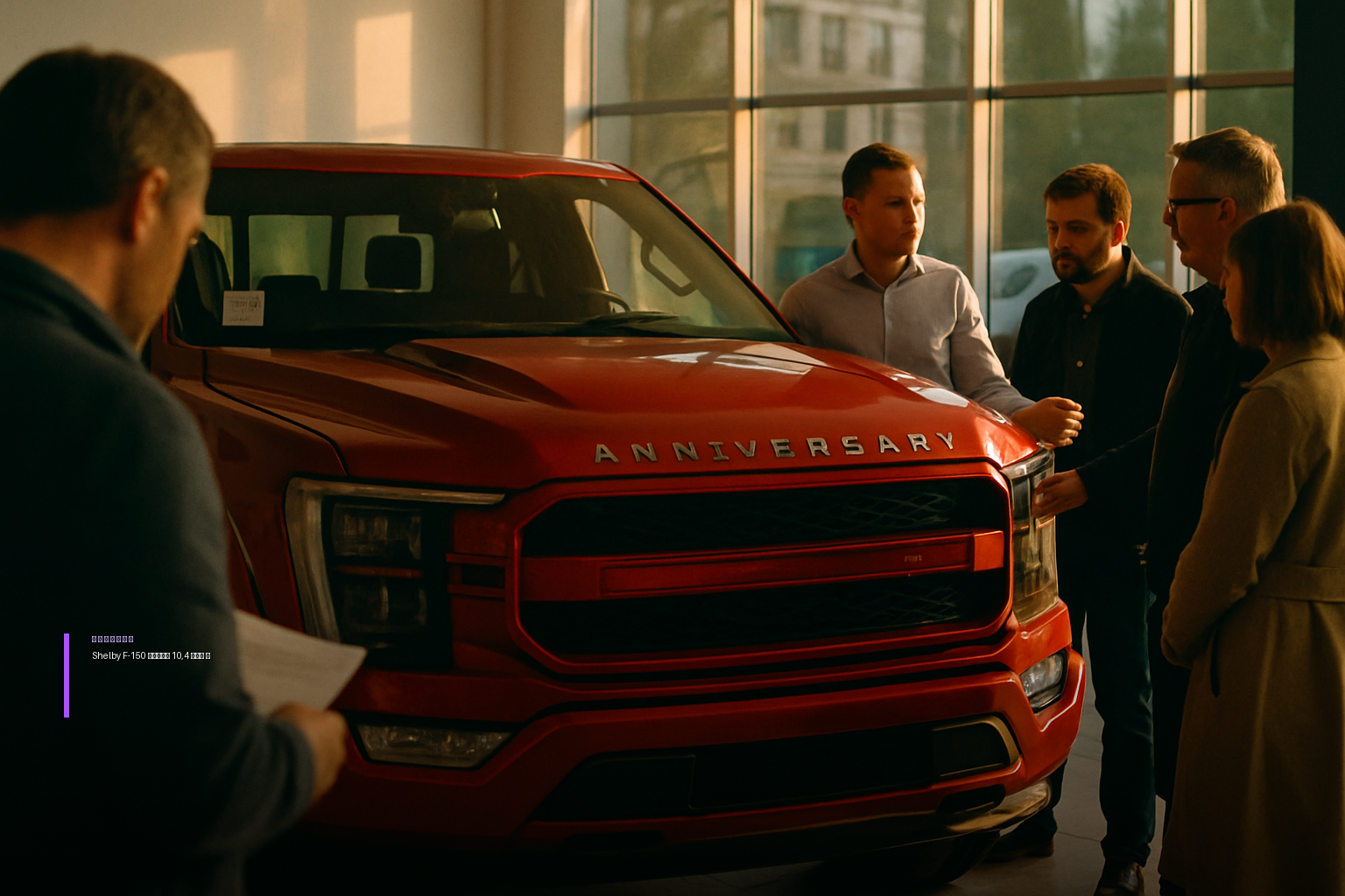 Юбилейный Shelby F-150 мощностью 810 л.с. представлен за 10,4 млн ₽
